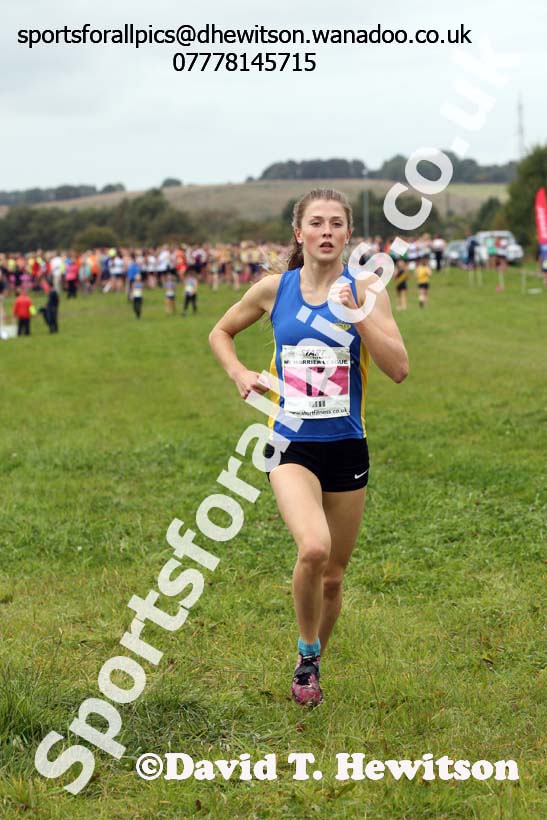 Womens under-17s and 20s, Start Fitness North Eastern Harrier League, Tanfield, County Durham. Photo: David T. Hewitson/Sports for All Pics